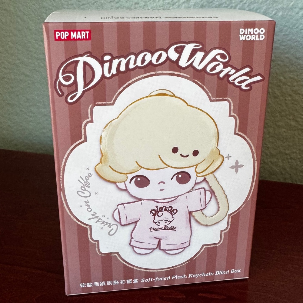 DIMOO Crush on Coffee Soft-faced Plush Pendant - Grapefruit Americano - New